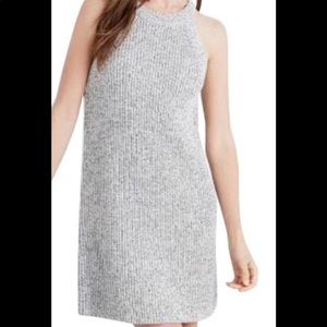Grey sweater dress from Madewell